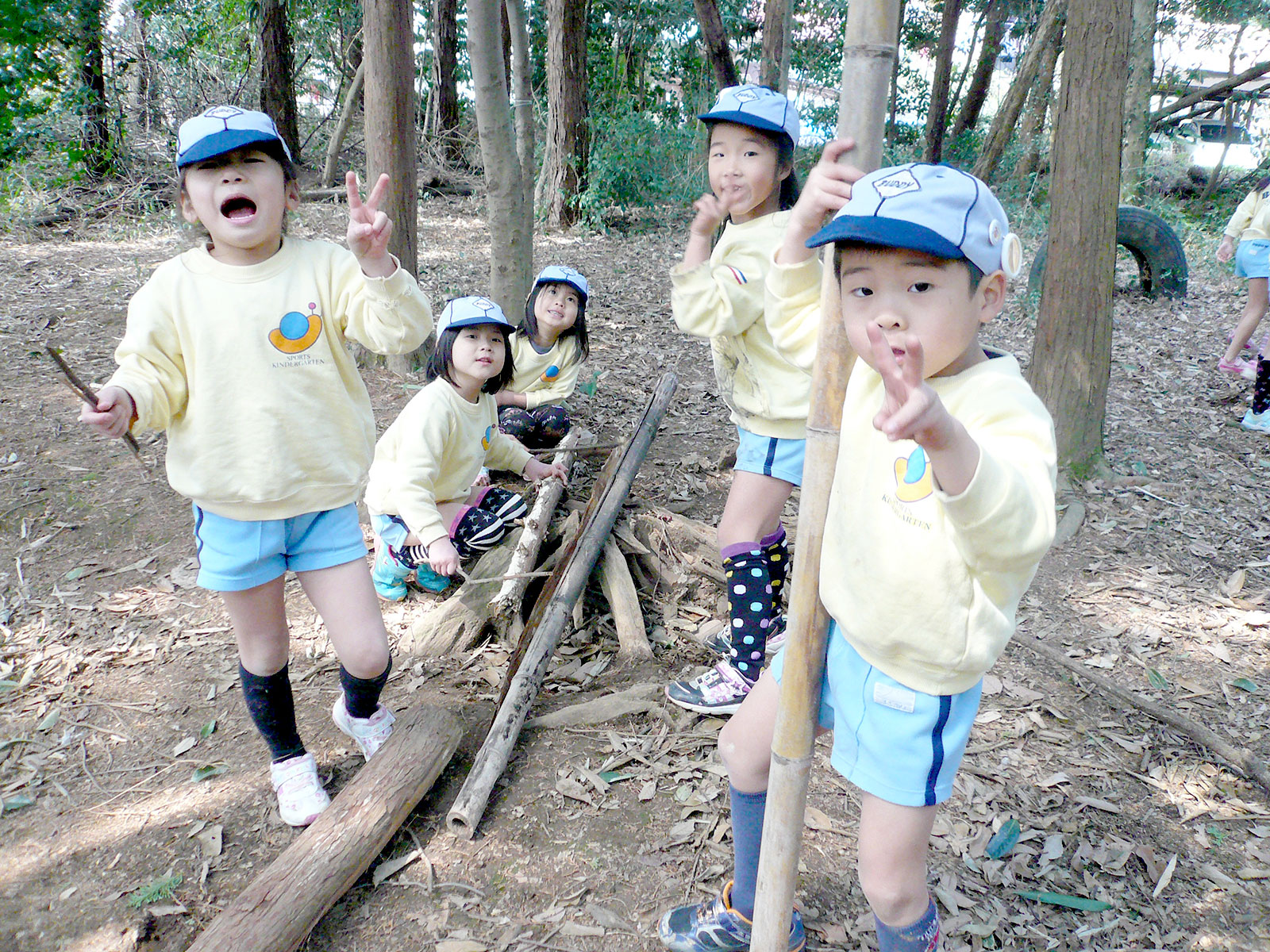 園児たち